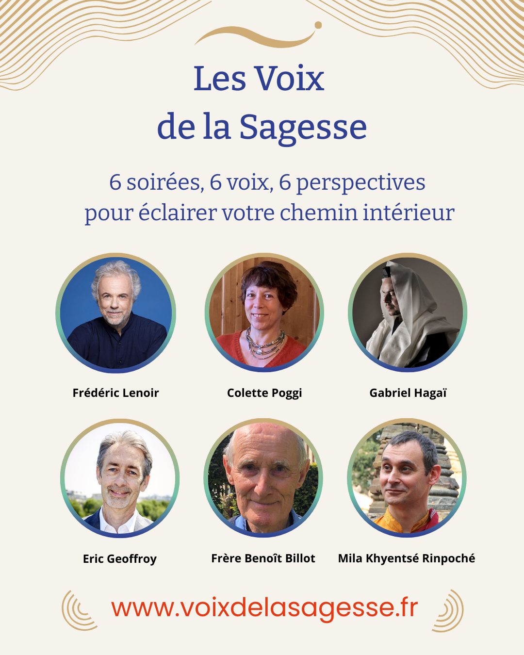 6 voies de la sagesse Colette Poggi