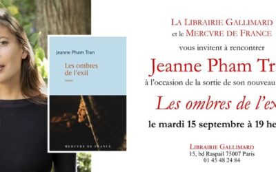 septembre 2026  : Rencontre avec Jeanne Pham Tran